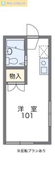 レオパレスロッキーの物件間取画像